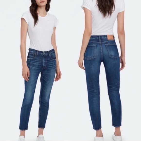 MOUSSY VINTAGE MV Jeans Cameron Skinny Ankle  Blue Size 25 - Picture 5 of 15